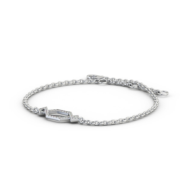bow diamond bracelet - rozefs