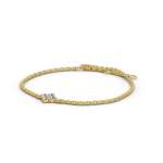 Gold Cluster Diamond Bracelet - Rozefs.com
