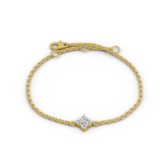 Buy Cluster Diamond Bracelet online - Rozefs.com