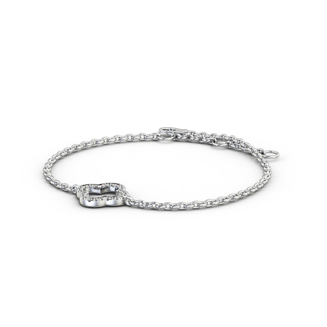 Diamond Floral Bracelet - Rozefs.com