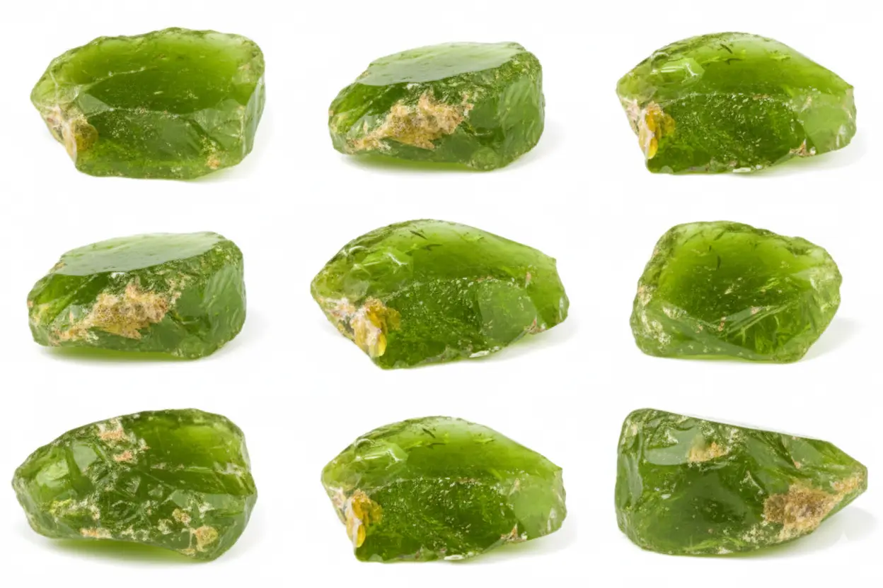 Raw Peridot Gems for Sale - Rozefs