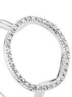 Diamond Circle Ring | Riva circle diamond ring front picture