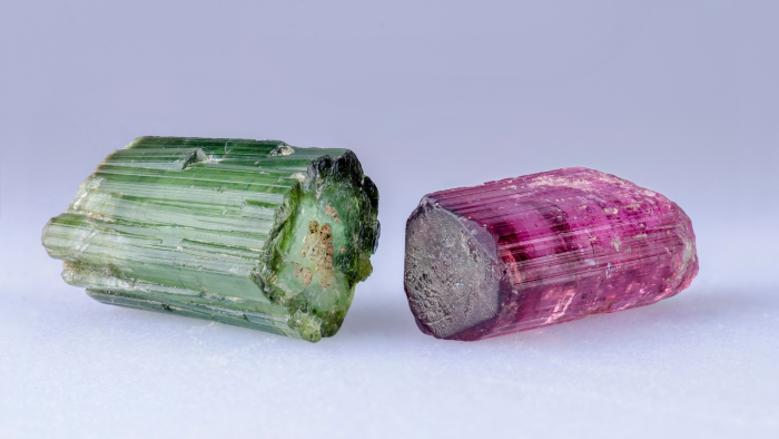 greed and pink tourmaline crystals for sale - Rozefs.com