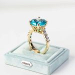 Apatite Diamond Ring - Rozefs