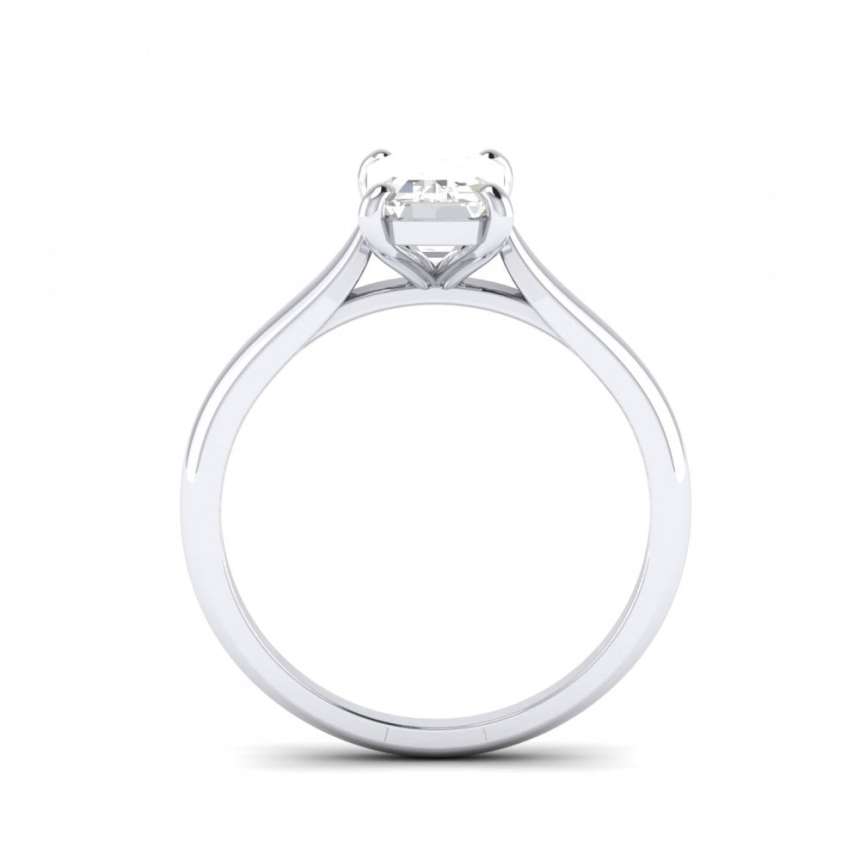 buy 3 Carat Emerald Cut Diamond Ring - rozefs.com