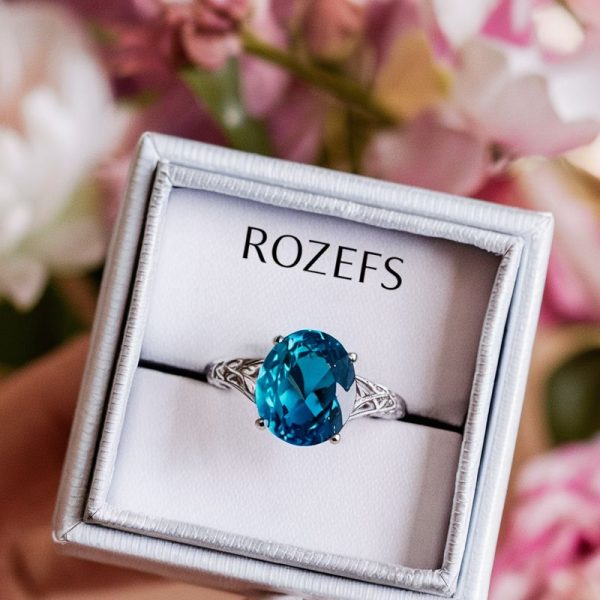 Blue Topaz Ring - Rozefs